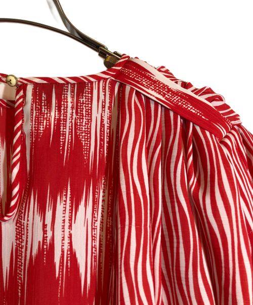 diane freis（ダイアンフレイス）diane freis (ダイアンフレイス) 80’S変形ワンピース レッド サイズ:表記なしの古着・服飾アイテム