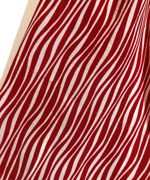 diane freis（ダイアンフレイス）diane freis (ダイアンフレイス) 80’S変形ワンピース レッド サイズ:表記なしの古着・服飾アイテム