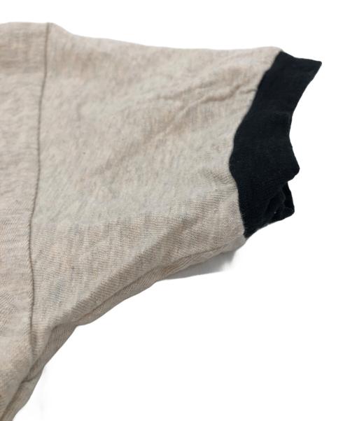 KAPITAL（キャピタル）KAPITAL (キャピタル) リンガーTシャツ ベージュ サイズ:SIZE 1の古着・服飾アイテム