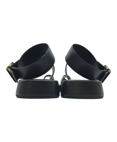 GIA/RHW（ジア / アールエイチダブリュー）GIA/RHW (ジア / アールエイチダブリュー) ストラップサンダル ブラック サイズ:36の古着・服飾アイテム