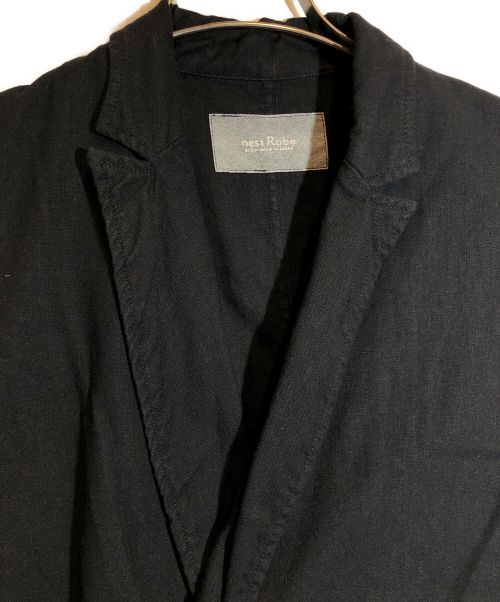 nest Robe（ネストローブ）nest Robe (ネストローブ) ノースリーブトレンチベスト ブラック サイズ:SIZE Freeの古着・服飾アイテム