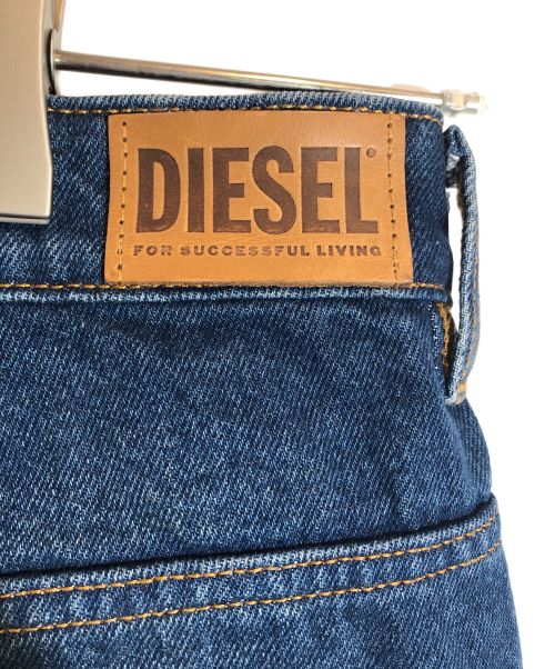 DIESEL（ディーゼル）DIESEL (ディーゼル) PENCIL-ZIP-SKIRT インディゴ サイズ:26の古着・服飾アイテム