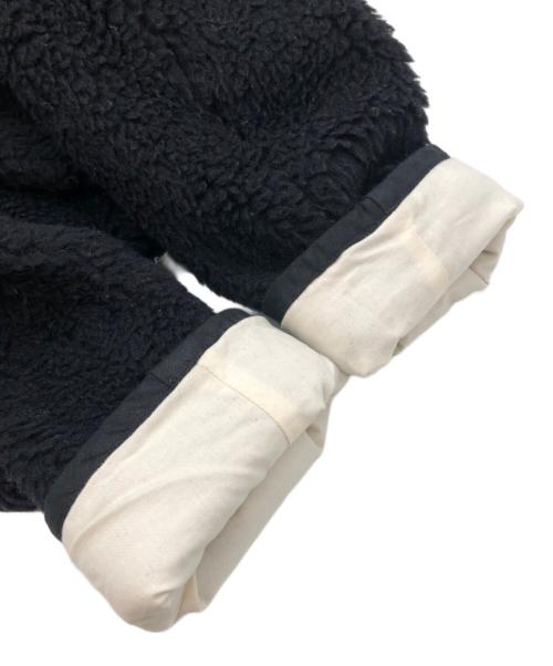CAMIEL FORTGENS（カミエルフォートヘンス）CAMIEL FORTGENS (カミエルフォートヘンス) FLEECE ANORAK WOOL ブラック サイズ:SIZE Mの古着・服飾アイテム