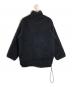 CAMIEL FORTGENS (カミエルフォートヘンス) FLEECE ANORAK WOOL ブラック サイズ:SIZE M：17000円