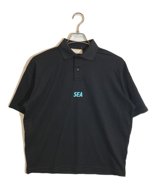 WIND AND SEA（ウィンダンシー）WIND AND SEA (ウィンダンシー) CTポロシャツ ブラック サイズ:SIZE S 未使用品の古着・服飾アイテム