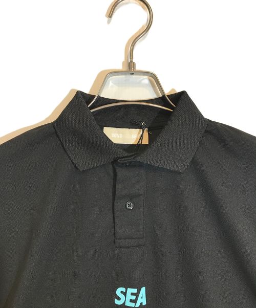 WIND AND SEA（ウィンダンシー）WIND AND SEA (ウィンダンシー) CTポロシャツ ブラック サイズ:SIZE S 未使用品の古着・服飾アイテム