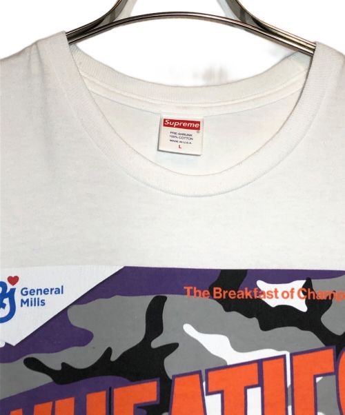 SUPREME（シュプリーム）SUPREME (シュプリーム) WHEATIES TEE ホワイト サイズ:Lの古着・服飾アイテム