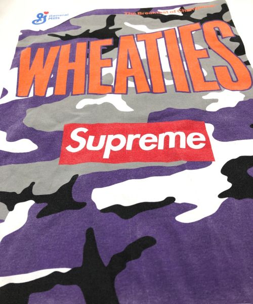SUPREME（シュプリーム）SUPREME (シュプリーム) WHEATIES TEE ホワイト サイズ:Lの古着・服飾アイテム