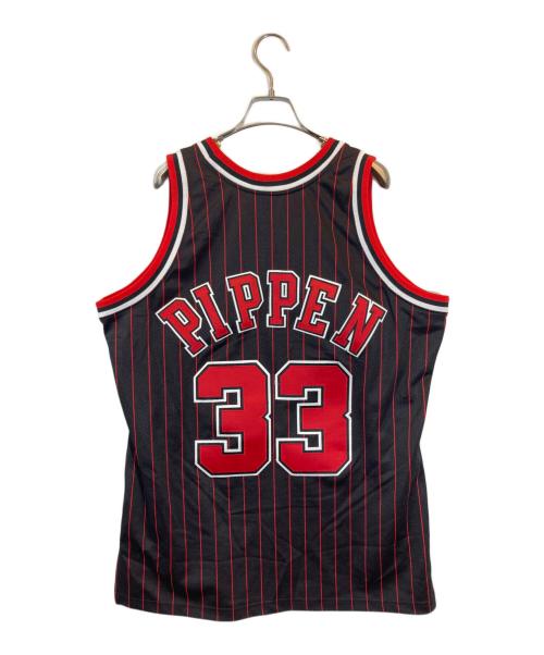 MITCHELL & NESS（ミッチェルアンドネス）MITCHELL & NESS (ミッチェルアンドネス) ゲームシャツ ブラック サイズ:SIZE Lの古着・服飾アイテム