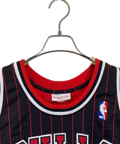 MITCHELL & NESS（ミッチェルアンドネス）MITCHELL & NESS (ミッチェルアンドネス) ゲームシャツ ブラック サイズ:SIZE Lの古着・服飾アイテム