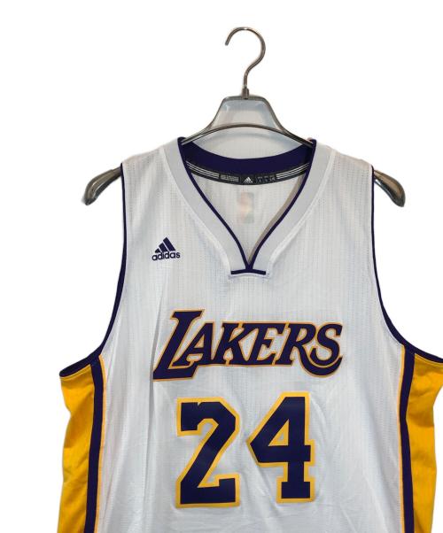 adidas（アディダス）adidas (アディダス) スウィングマンジャージ ホワイト サイズ:SIZE Lの古着・服飾アイテム