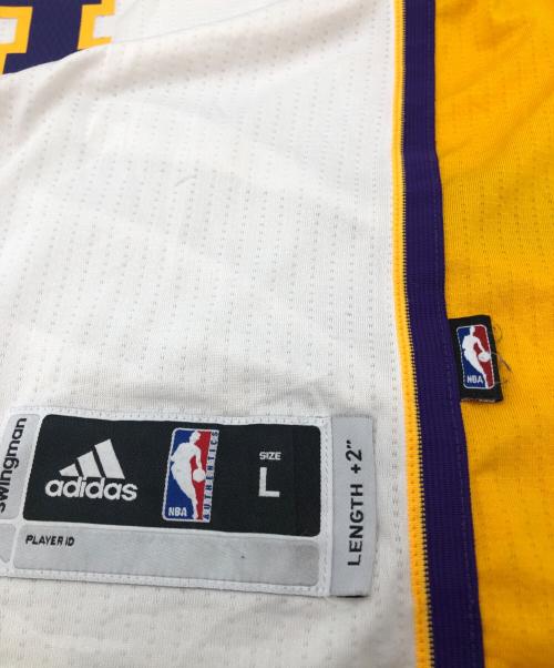 adidas（アディダス）adidas (アディダス) スウィングマンジャージ ホワイト サイズ:SIZE Lの古着・服飾アイテム