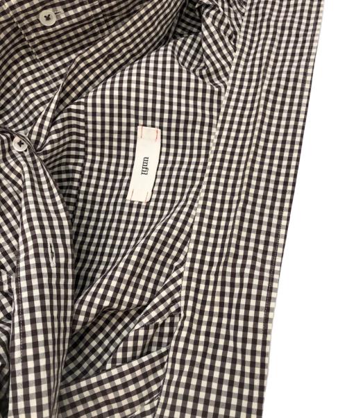 unifil（アンフィル）unifil (アンフィル) チェックシャツ ブラウン サイズ:SIZE 4の古着・服飾アイテム