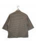 unifil (アンフィル) チェックシャツ ブラウン サイズ:SIZE 4：7000円