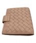 BOTTEGA VENETA (ボッテガベネタ) イントレチャート2つ折り財布 ピンク：15000円
