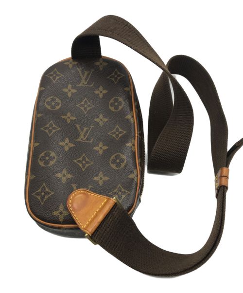 LOUIS VUITTON（ルイ ヴィトン）LOUIS VUITTON (ルイ ヴィトン) ポシェットガンジュ ブラウンの古着・服飾アイテム