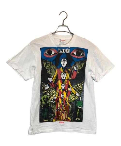SUPREME（シュプリーム）Supreme (シュプリーム) Gilbert&George LIFE Tee ホワイト サイズ:SIZE Sの古着・服飾アイテム