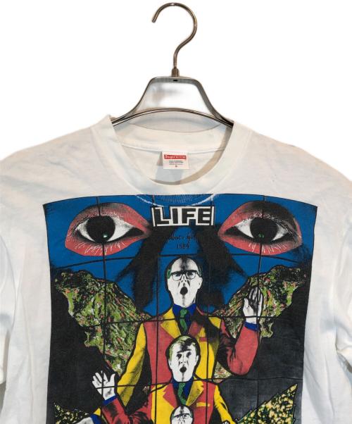 SUPREME（シュプリーム）Supreme (シュプリーム) Gilbert&George LIFE Tee ホワイト サイズ:SIZE Sの古着・服飾アイテム