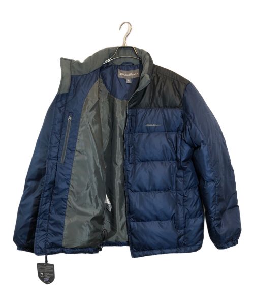 Eddie Bauer（エディーバウアー）Eddie Bauer (エディーバウアー) ダウンジャケット ネイビー サイズ:Lの古着・服飾アイテム