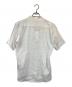 Junhashimoto (ジュンハシモト) BAND COLLAR S/S SHIRTS ホワイト サイズ:5 未使用品：6000円