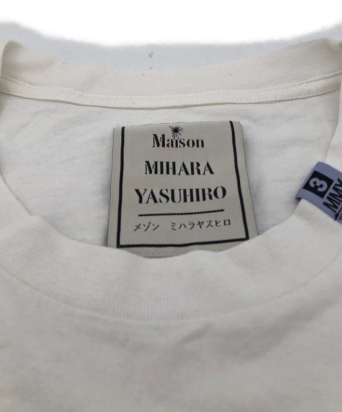 Maison MIHARA YASUHIRO（メゾン ミハラ ヤスヒロ）Maison MIHARA YASUHIRO (メゾン ミハラ ヤスヒロ) Printed Tee 4 ホワイト サイズ:SIZE 46の古着・服飾アイテム