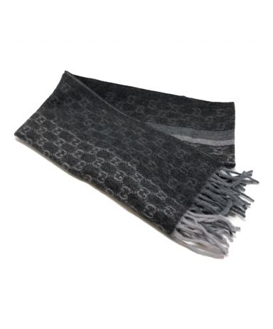 中古・古着通販】GUCCI (グッチ) GGカシミヤマフラー グレー｜ブランド