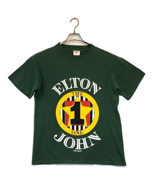 USED（ユーズド）USED (ユーズド) ヴィンテージTシャツ グリーン サイズ:SIZE Lの古着・服飾アイテム