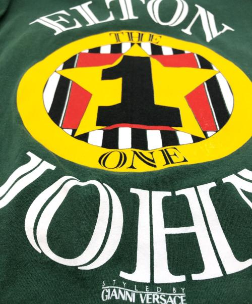 USED（ユーズド）USED (ユーズド) ヴィンテージTシャツ グリーン サイズ:SIZE Lの古着・服飾アイテム
