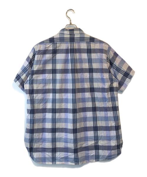 KAPTAIN SUNSHINE（キャプテンサンシャイン）KAPTAIN SUNSHINE (キャプテンサンシャイン) 半袖ワークシャツ ブルー サイズ:40の古着・服飾アイテム