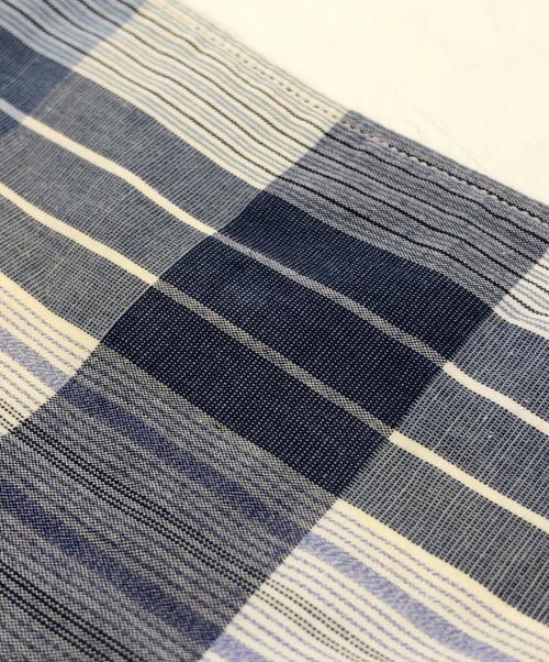 KAPTAIN SUNSHINE（キャプテンサンシャイン）KAPTAIN SUNSHINE (キャプテンサンシャイン) 半袖ワークシャツ ブルー サイズ:40の古着・服飾アイテム