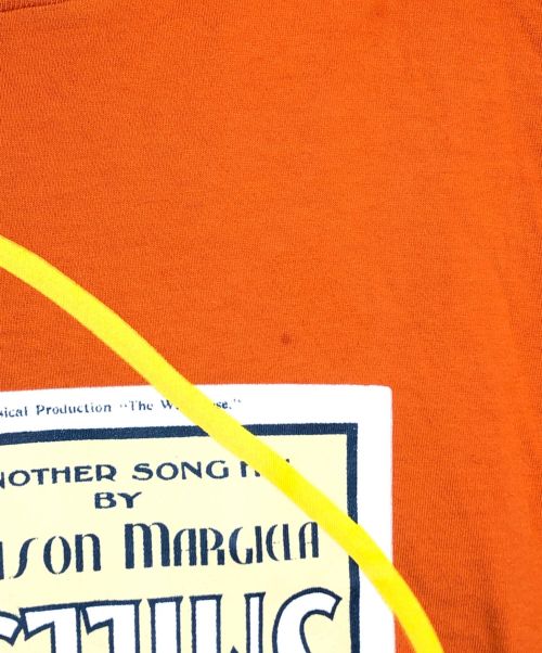 Maison Margiela 1（メゾンマルジェラ 1）Maison Margiela 1 (メゾンマルジェラ 1) Tシャツ オレンジ サイズ:Sの古着・服飾アイテム
