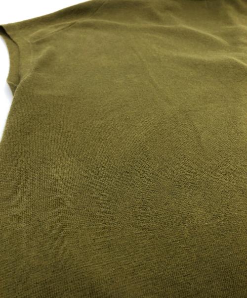 MARGARET HOWELL（マーガレットハウエル）MARGARET HOWELL (マーガレットハウエル) ニットポロシャツ カーキ サイズ:SIZE 2の古着・服飾アイテム