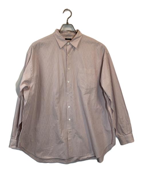 leno（リノ）LENO (リノ) oversized shirt pink stripe ピンク サイズ:SIZE Freeの古着・服飾アイテム