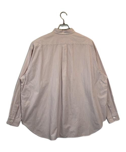 leno（リノ）LENO (リノ) oversized shirt pink stripe ピンク サイズ:SIZE Freeの古着・服飾アイテム