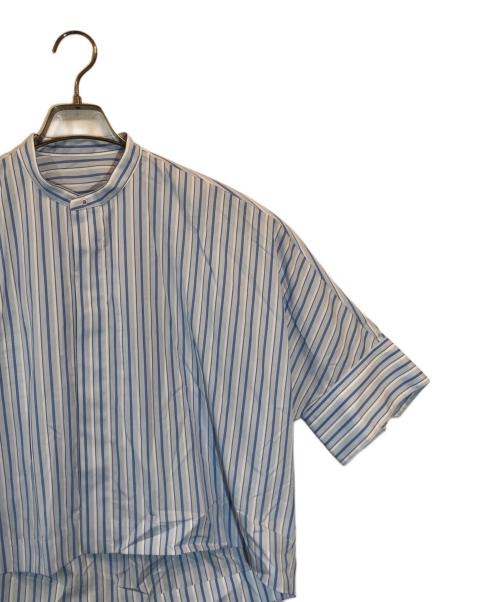 MACPHEE（マカフィー）MACPHEE (マカフィー) コットンブロード クロップドシャツ スカイブルー サイズ:SIZE 36の古着・服飾アイテム