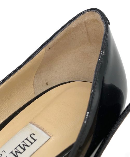 JIMMY CHOO（ジミーチュウ）JIMMY CHOO (ジミーチュウ) Romy 60ヒールパンプス ブラック サイズ:SIZE 36の古着・服飾アイテム