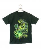 BUDWEISERバドワイザー）の古着「プリントTシャツ」｜グリーン