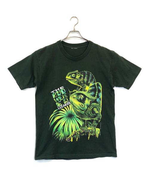 BUDWEISER（バドワイザー）BUDWEISER (バドワイザー) プリントTシャツ グリーン サイズ:身幅57.5cmの古着・服飾アイテム