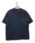 Maison Margiela (メゾンマルジェラ) オーバーサイズ オーバーダイ ロゴTシャツ ネイビー サイズ:S：27000円