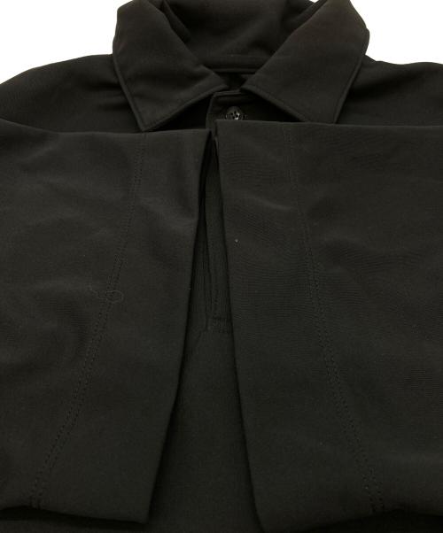 N.HOOLYWOOD（エヌ ハリウッド）N.HOOLYWOOD (エヌ ハリウッド) POLYESTER POLO SHIRT ブラック サイズ:36の古着・服飾アイテム