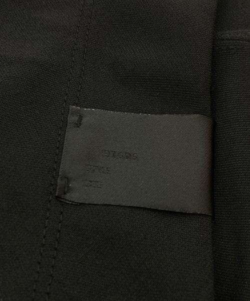 N.HOOLYWOOD（エヌ ハリウッド）N.HOOLYWOOD (エヌ ハリウッド) POLYESTER POLO SHIRT ブラック サイズ:36の古着・服飾アイテム