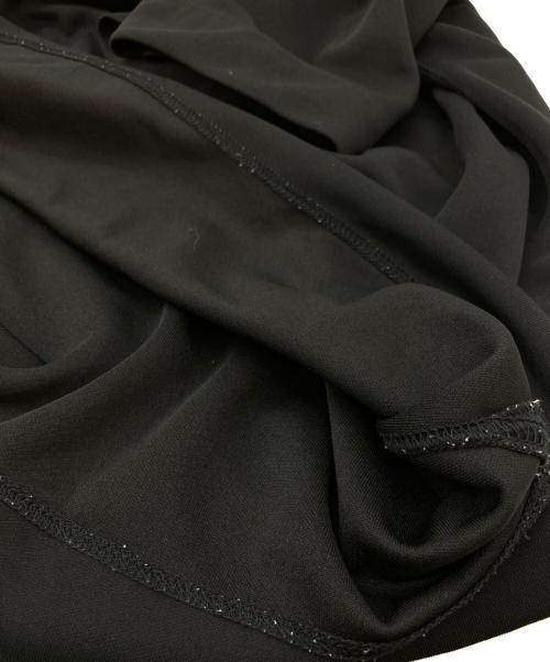 N.HOOLYWOOD（エヌ ハリウッド）N.HOOLYWOOD (エヌ ハリウッド) POLYESTER POLO SHIRT ブラック サイズ:36の古着・服飾アイテム