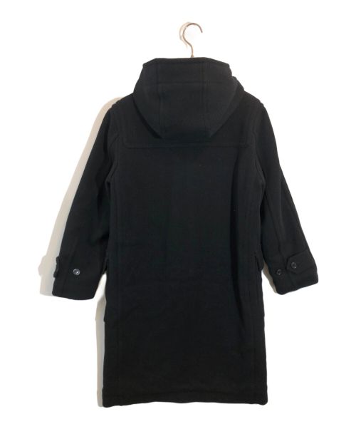 Traditional Weatherwear（トラディショナルウェザーウェア）Traditional Weatherwear (トラディショナルウェザーウェア) ヘリンボーン ダッフル ロングコート ブラック サイズ:SIZE XXSの古着・服飾アイテム