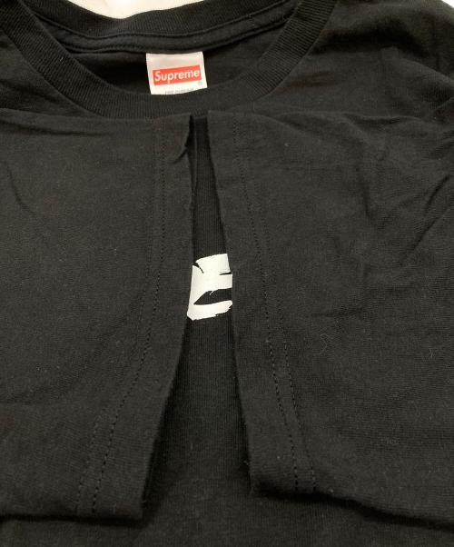 SUPREME（シュプリーム）Supreme (シュプリーム) ロゴＴシャツ ブラック サイズ:Lの古着・服飾アイテム