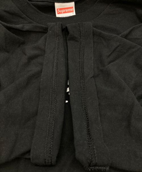 SUPREME（シュプリーム）Supreme (シュプリーム) ロゴＴシャツ ブラック サイズ:Lの古着・服飾アイテム