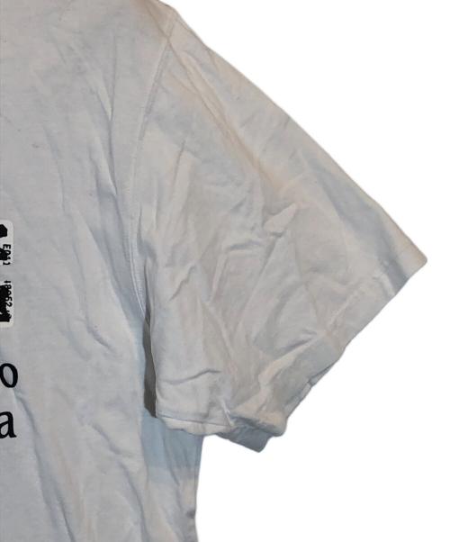 THE BLACK EYE PATCH（ブラックアイパッチ）THE BLACK EYE PATCH (ブラックアイパッチ) WACKO MARIA (ワコマリア) 黒眼帯天国東京Tシャツ ホワイト サイズ:SIZE XLの古着・服飾アイテム