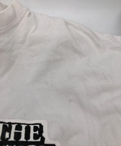 THE BLACK EYE PATCH（ブラックアイパッチ）THE BLACK EYE PATCH (ブラックアイパッチ) WACKO MARIA (ワコマリア) 黒眼帯天国東京Tシャツ ホワイト サイズ:SIZE XLの古着・服飾アイテム