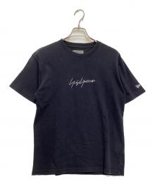 Yohji Yamamoto pour homme×New Era（ヨウジヤマモト プールオム×ニューエラ）の古着「ロゴカットソー」｜ブラック
