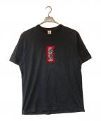 THE BLACK EYE PATCHブラックアイパッチ）の古着「ラインストーンカットソー」｜ブラック