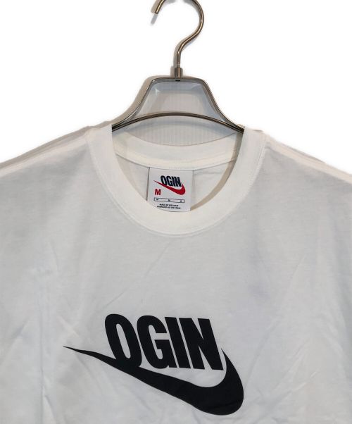 NIKE（ナイキ）NIKE (ナイキ) NIGO (ニゴー) AS NRG SS Tシャツ ホワイト サイズ:SIZE M 未使用品の古着・服飾アイテム